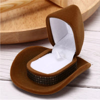 Western Cowboy Hat Jewelry Packaging Jewelry Box
